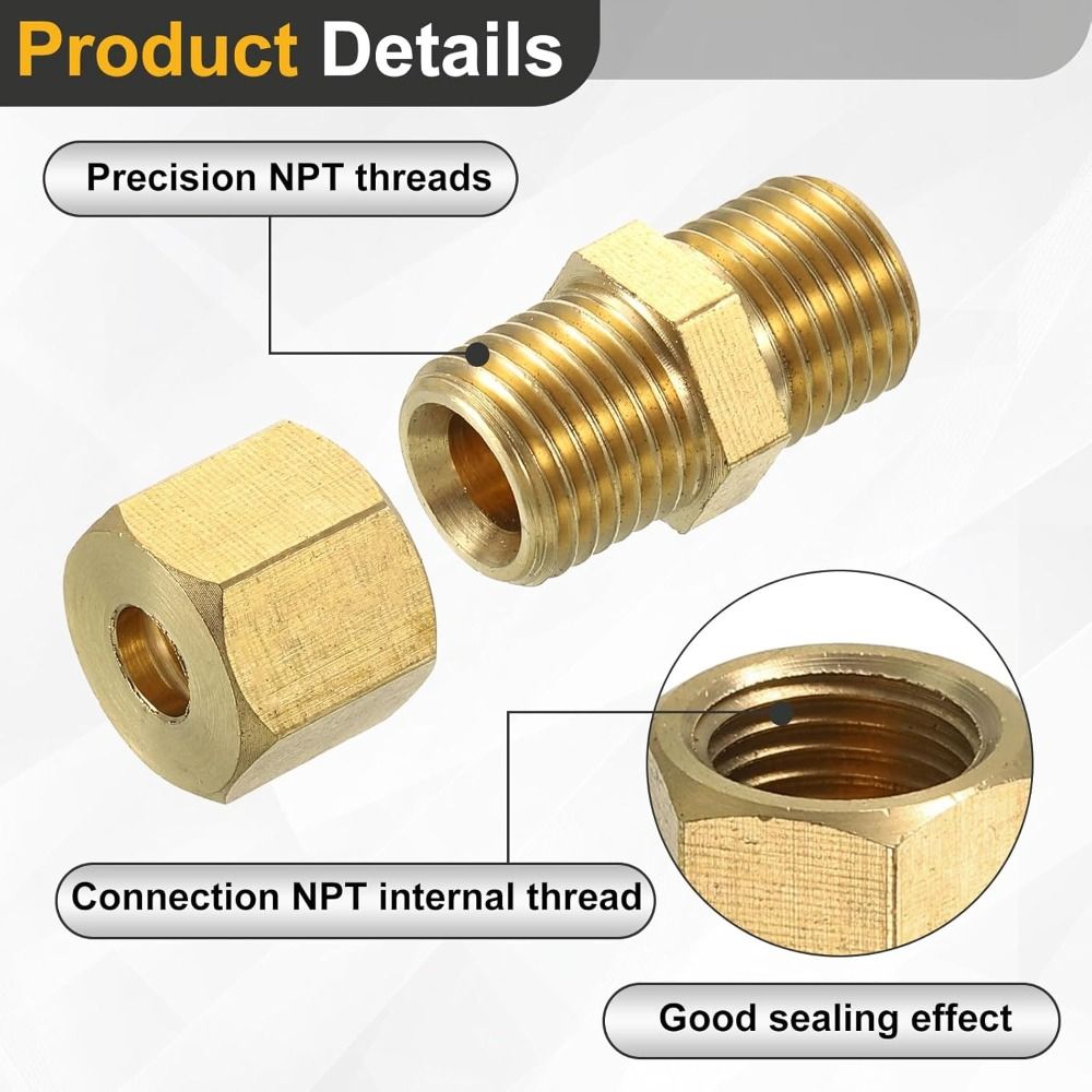 Compression Fitting Brass - Mosiężne złącze kompresyjne 4 5 6