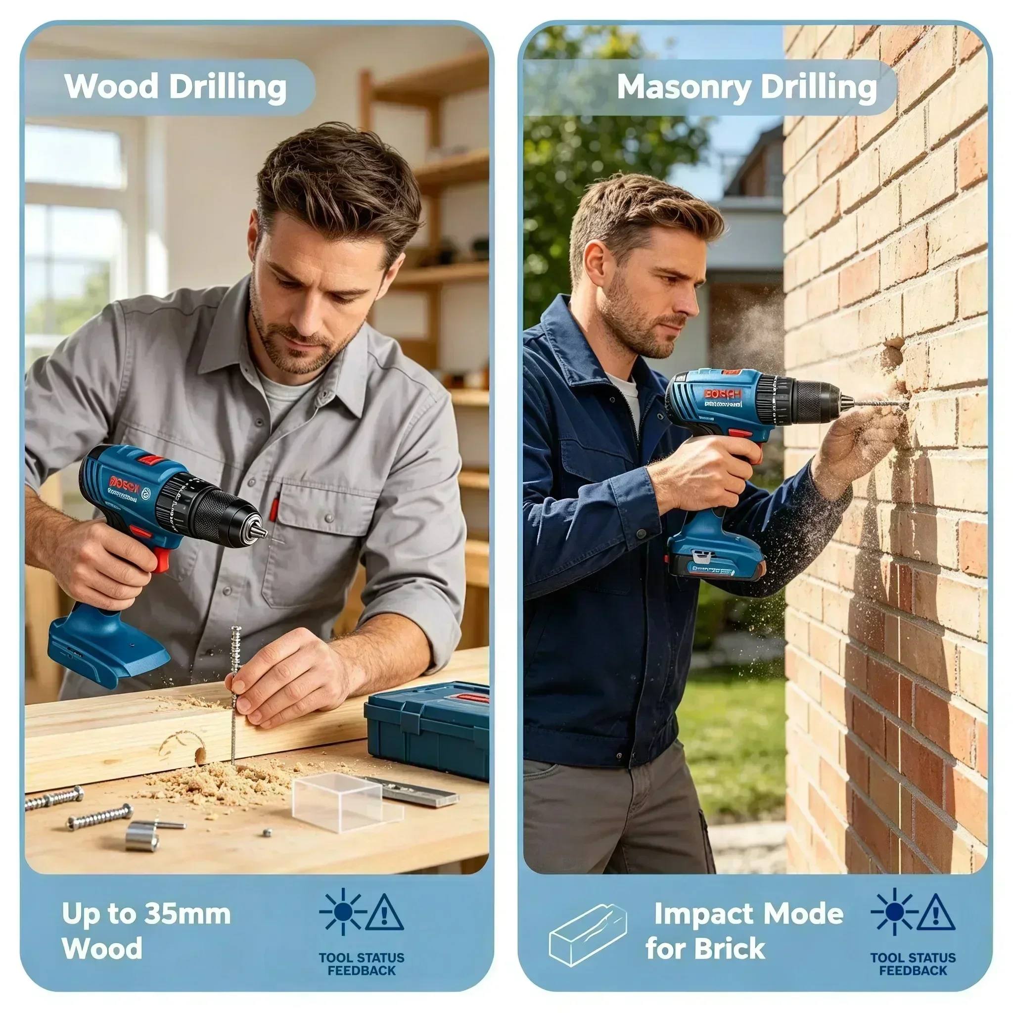 Bosch GSB 185-LI – akumulatoro – Bosch Drill Gsb 18V recenzja i cena
