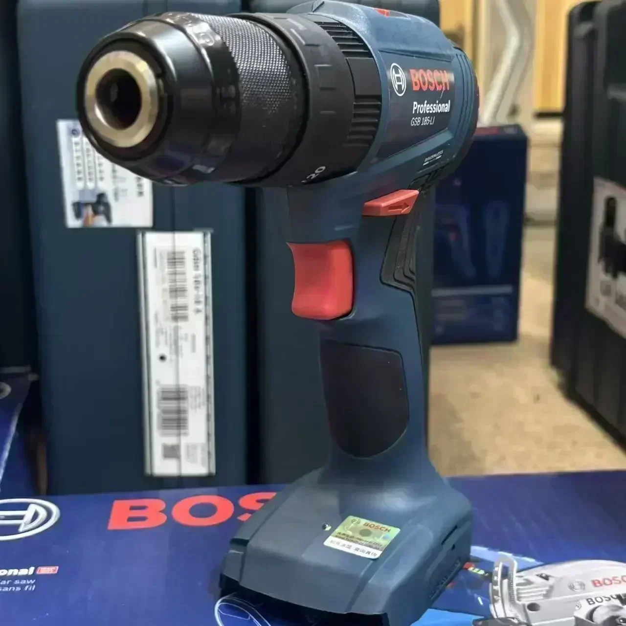 Bosch GSB 185-LI – akumulatoro – Bosch Drill Gsb 18V recenzja i cena