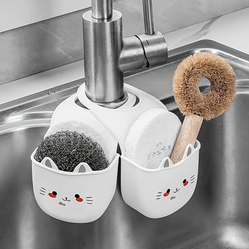 Kreskówkowy Kot Koszyk Miękka  – Silicone Tap Washer recenzja i cena